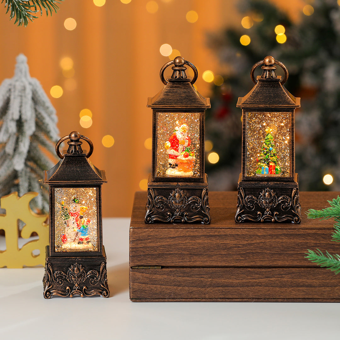 Illuminated Miniature Christmas Lantern Kalsten