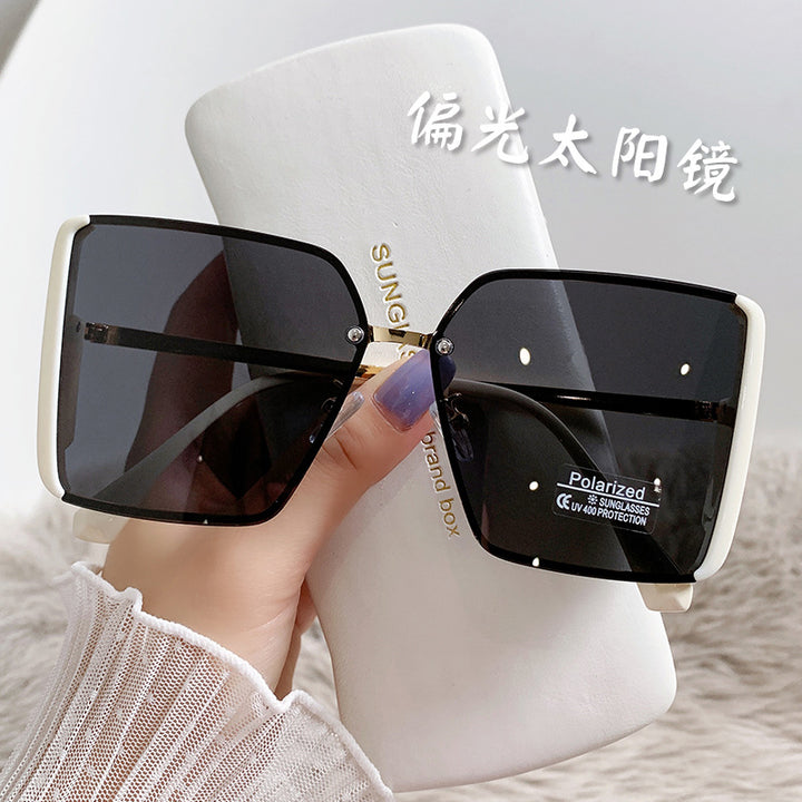 Women's polarized sunglasses with elegant oversized frame Kalsten
