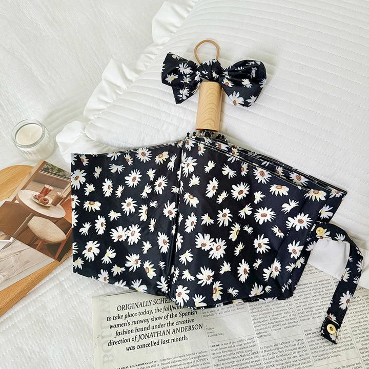 Women Foldable Shopping Bag with Charming Flower Design Kalsten
