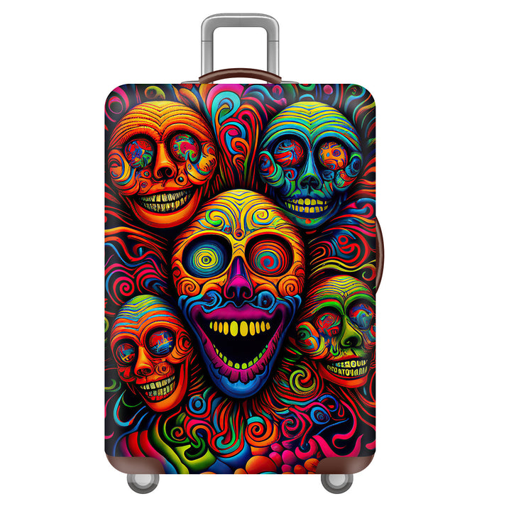 Unisex Hard-shell Travel Suitcase with Funny Panda Design Kalsten