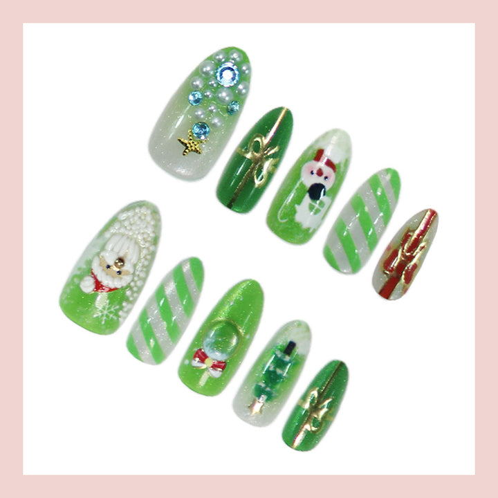 festive artificial nails Kalsten