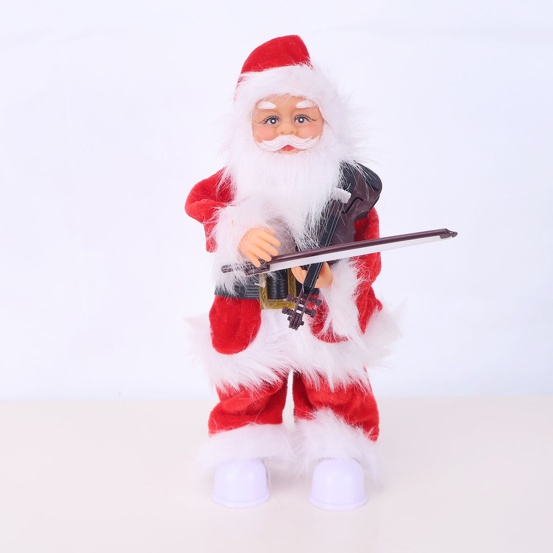 Decorative Santa Claus figure with candy