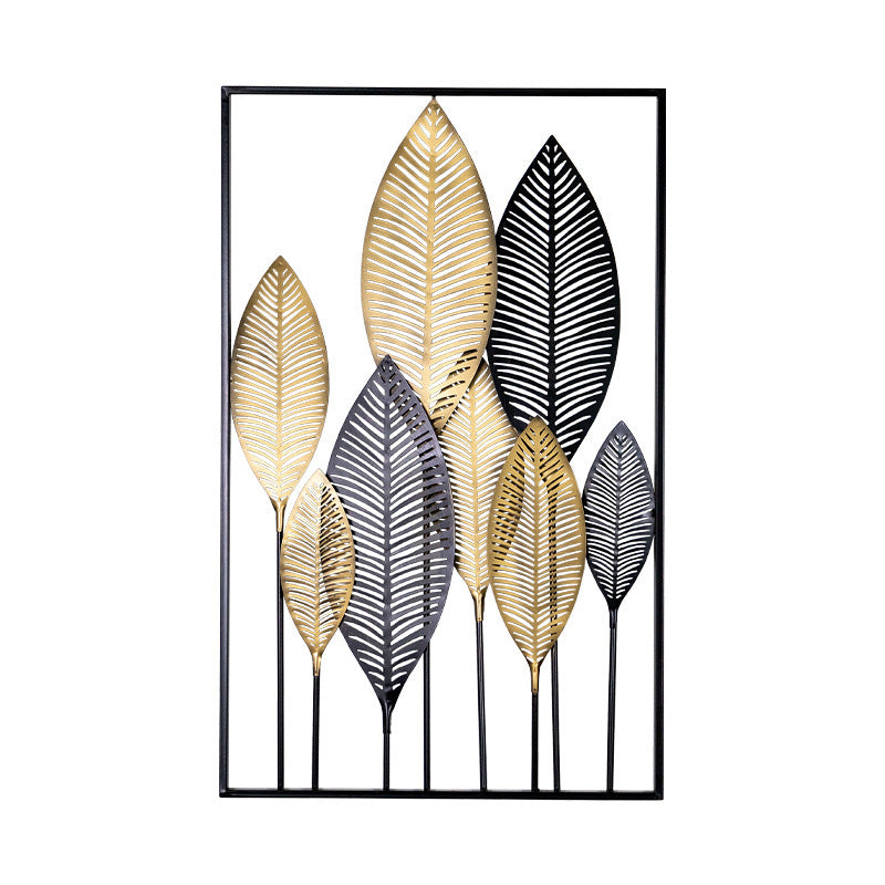 Artistic Metal Leaf Wall Sculpture Kalsten