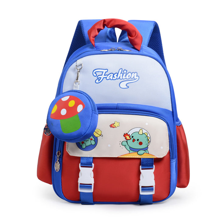 Playful Cartoon-Themed School Backpack Kalsten