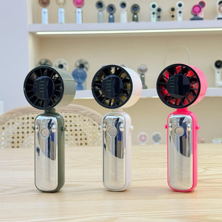 Unisex Portable Handheld Fan with Powerful Battery and Compact Design Kalsten