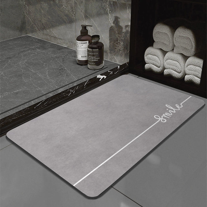 Artistic Abstract Bath Mat
