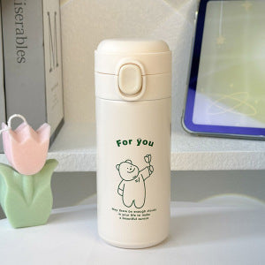 Women's Insulated Water Bottle with Practical Leak-Proof Cap Kalsten