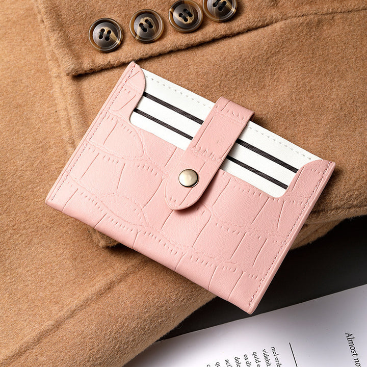 Faux Leather Card Holder Kalsten