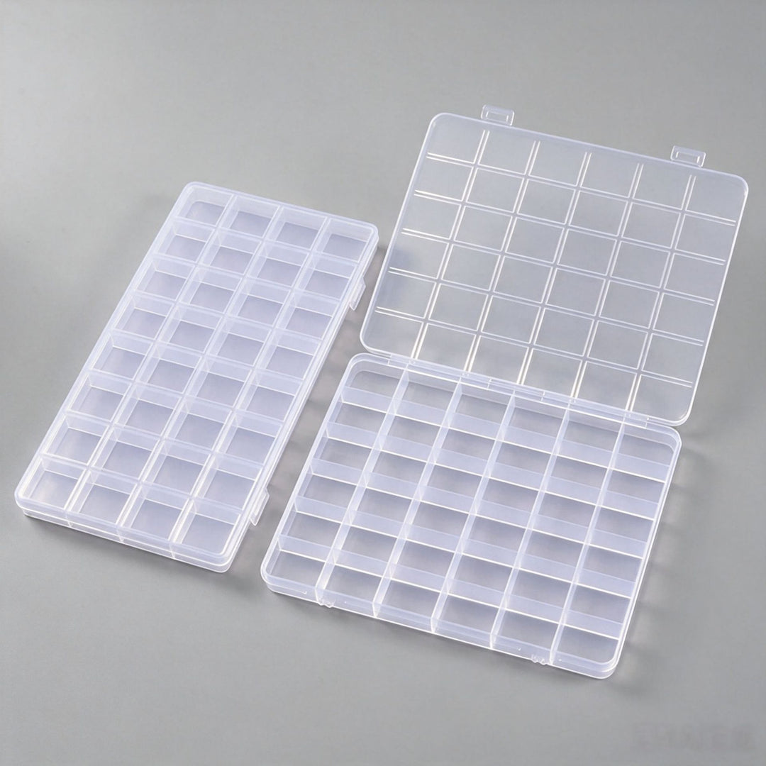Transparent Multi-Compartment Craft Storage Organizer Kalsten