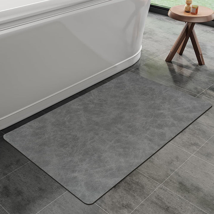 Elegant Minimalist Bathroom Mat Kalsten
