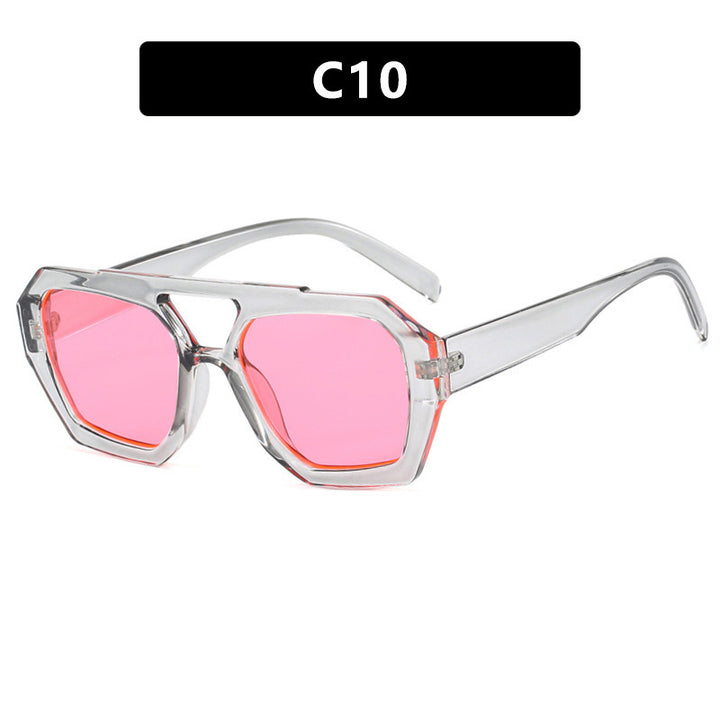 Women's geometric sunglasses with luxurious design Kalsten