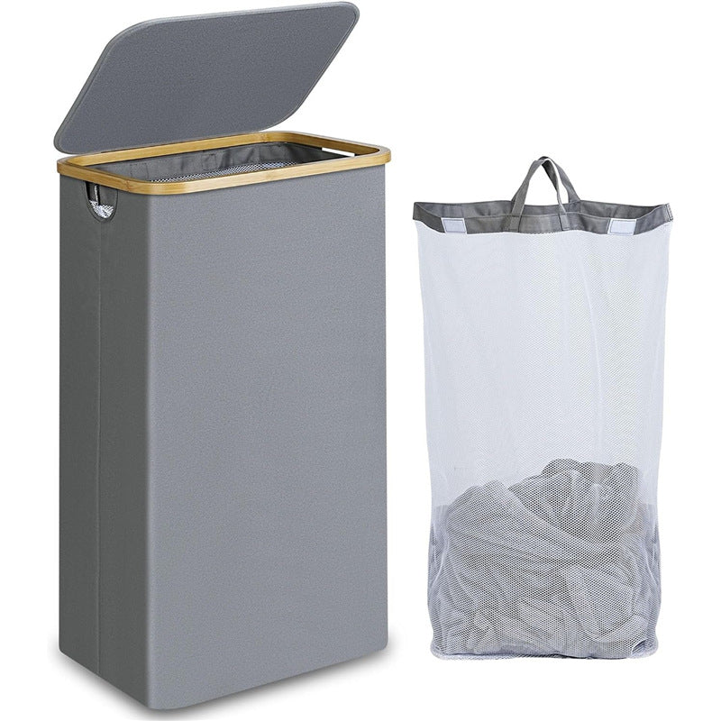 High-quality laundry basket with removable and washable inner bag Kalsten