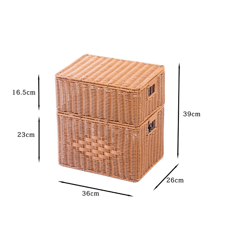 Rectangular Woven Storage Box Kalsten