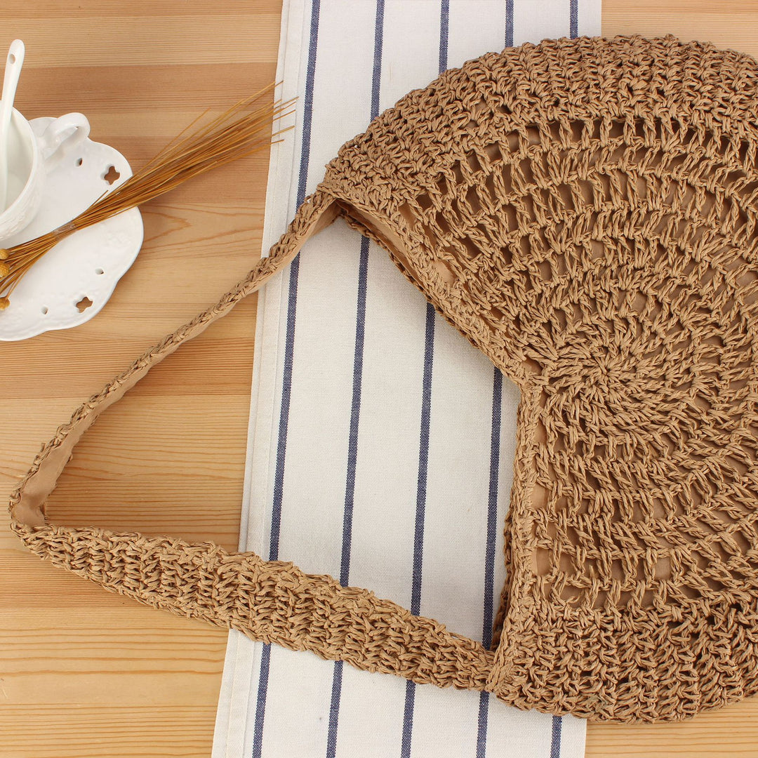 Braided Shoulder Bag in Modern Boho Design Kalsten
