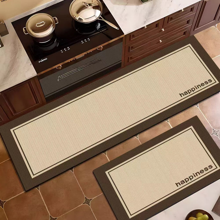 Elegant Textured Kitchen Runner Set Kalsten