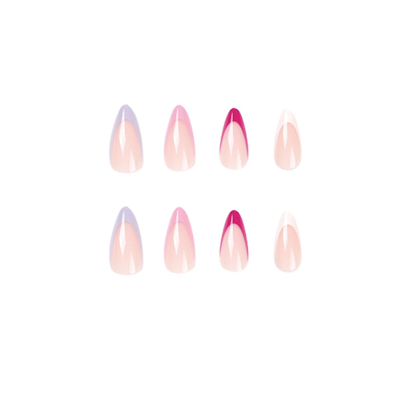 Artful Nail Tips with Creative Gradient Color Kalsten