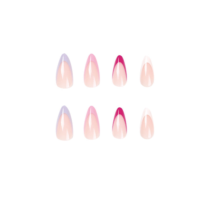 Artful Nail Tips with Creative Gradient Color Kalsten
