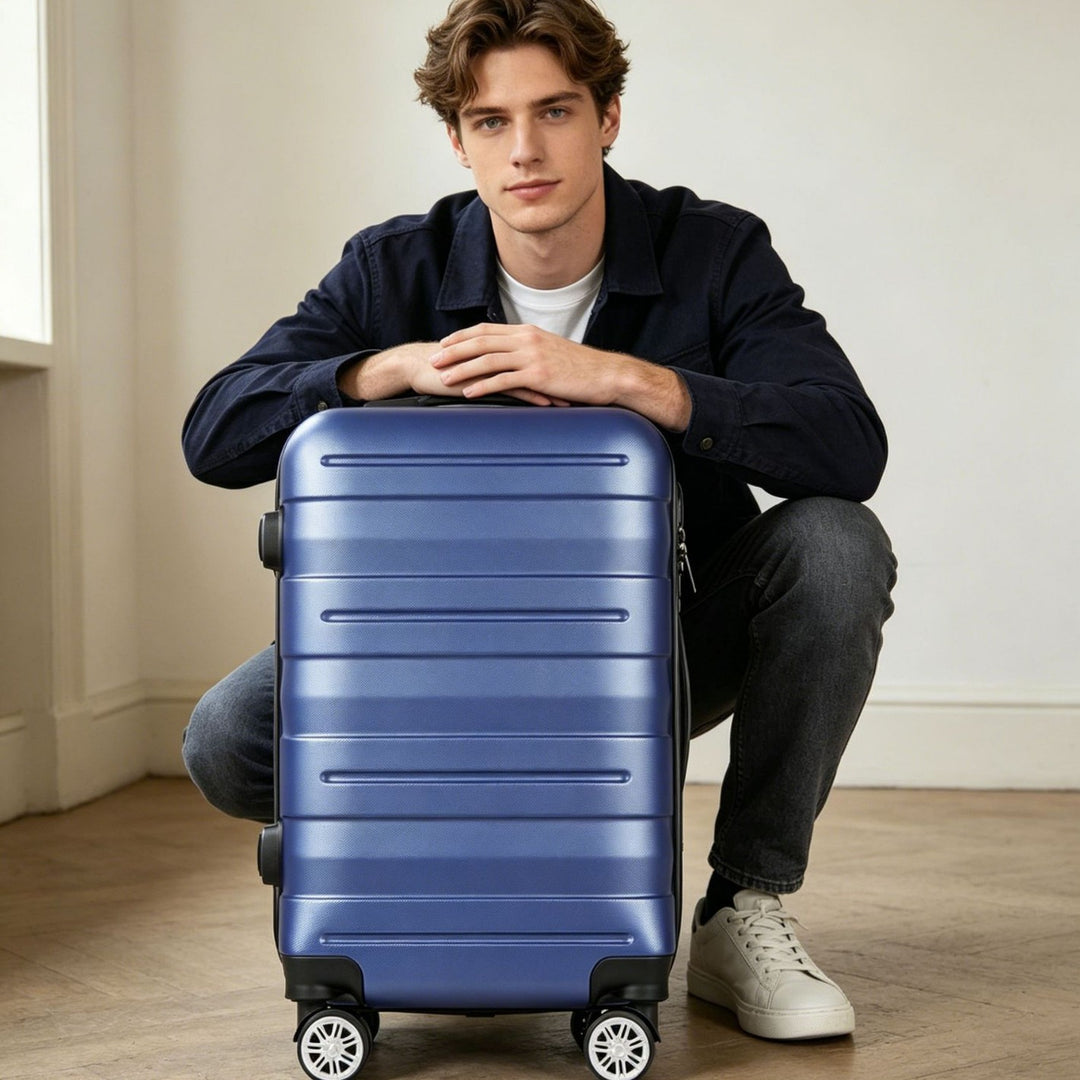 Unisex Durable Hard-shell Carry-on Luggage Kalsten