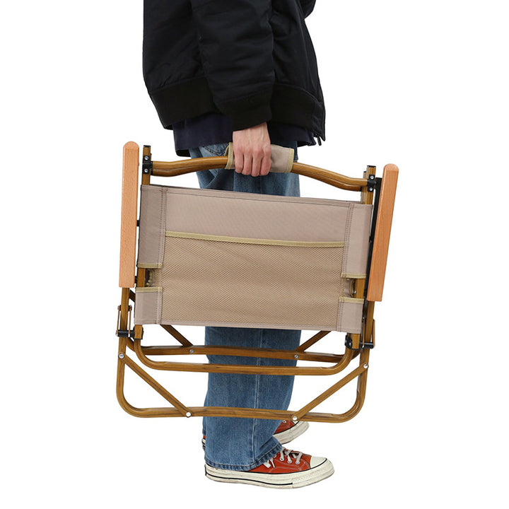 Folding chair with ergonomic backrest and stable frame Kalsten