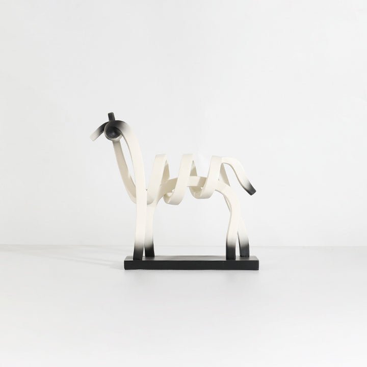 Artistic Sculptural Horse Figurine