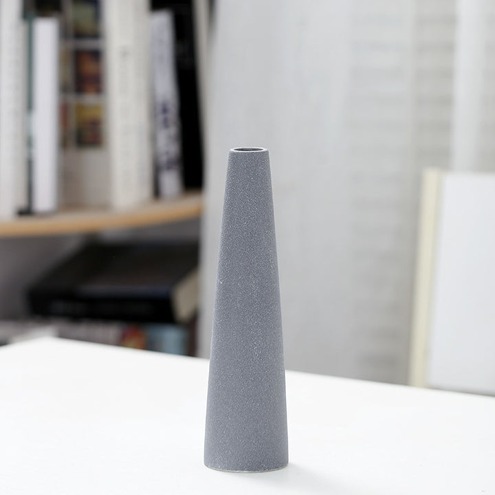 Elegant Sculptural Ceramic Vase Kalsten