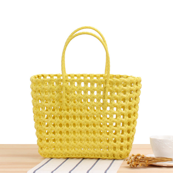 Handcrafted basket bag with unique structural design Kalsten