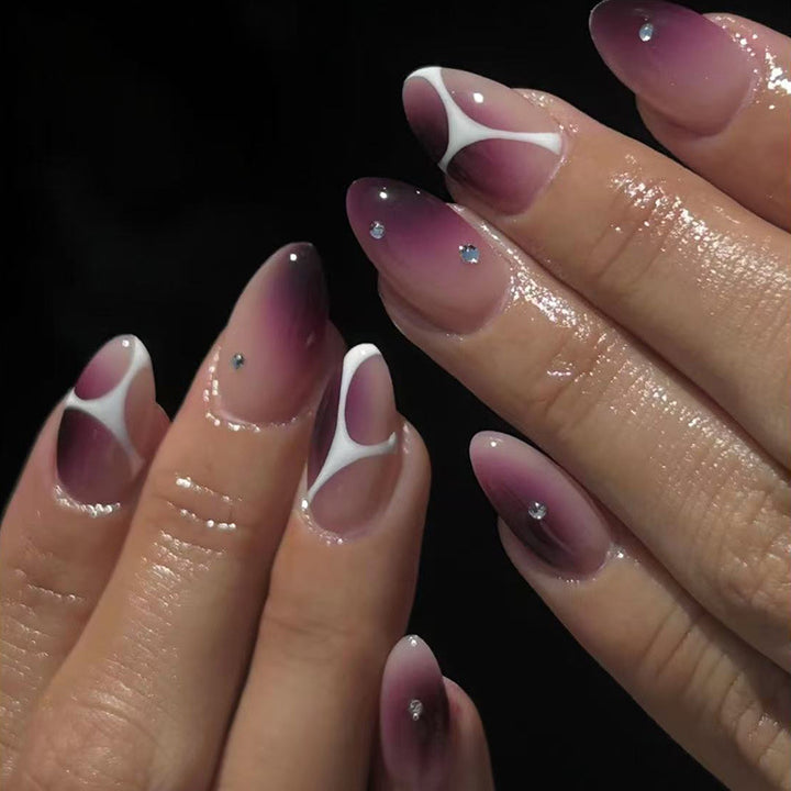 Ombre Nail Art Extensions Kalsten