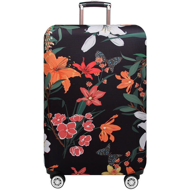 Ladies hard shell suitcase with elegant pattern print Kalsten