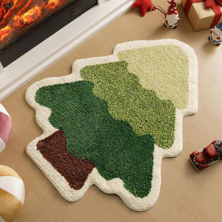 Whimsical Gnome Design Bath Mat