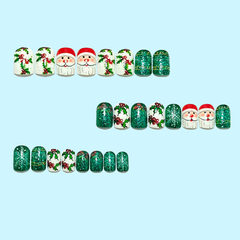 Creative Art Nails In Festive Christmas Design Kalsten