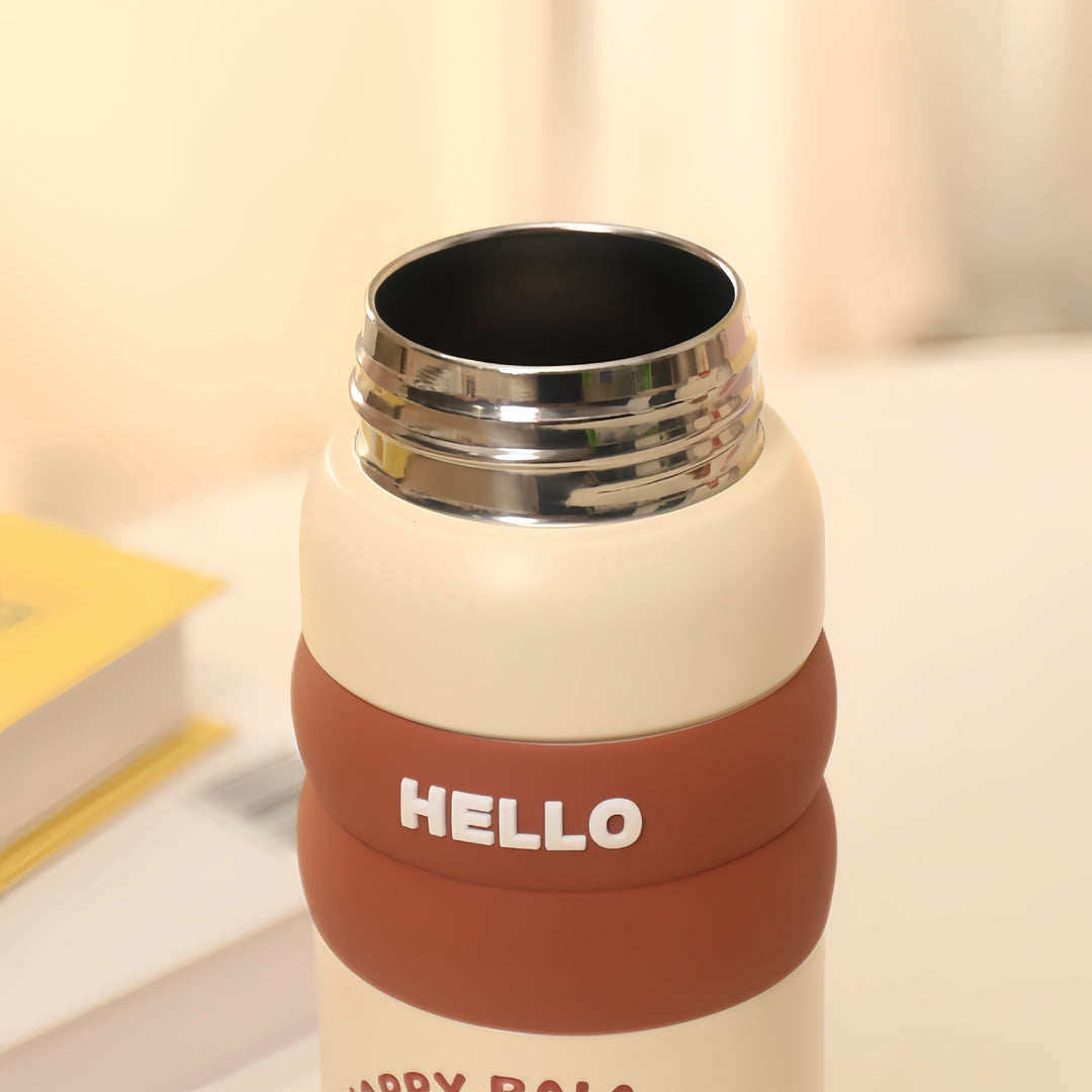 Women's durable water bottle with practical lid Kalsten