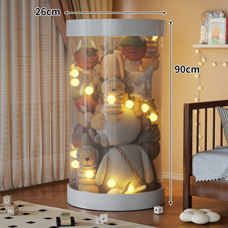 Vertical Clear Acrylic Toy & Plush Display Tower