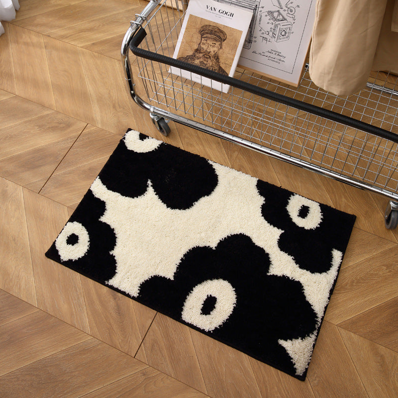Artistic Floral Pattern Area Rug