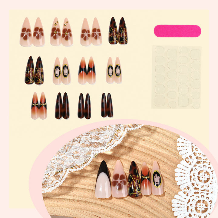 Artistic Stiletto Press-On Nail Art kalsten