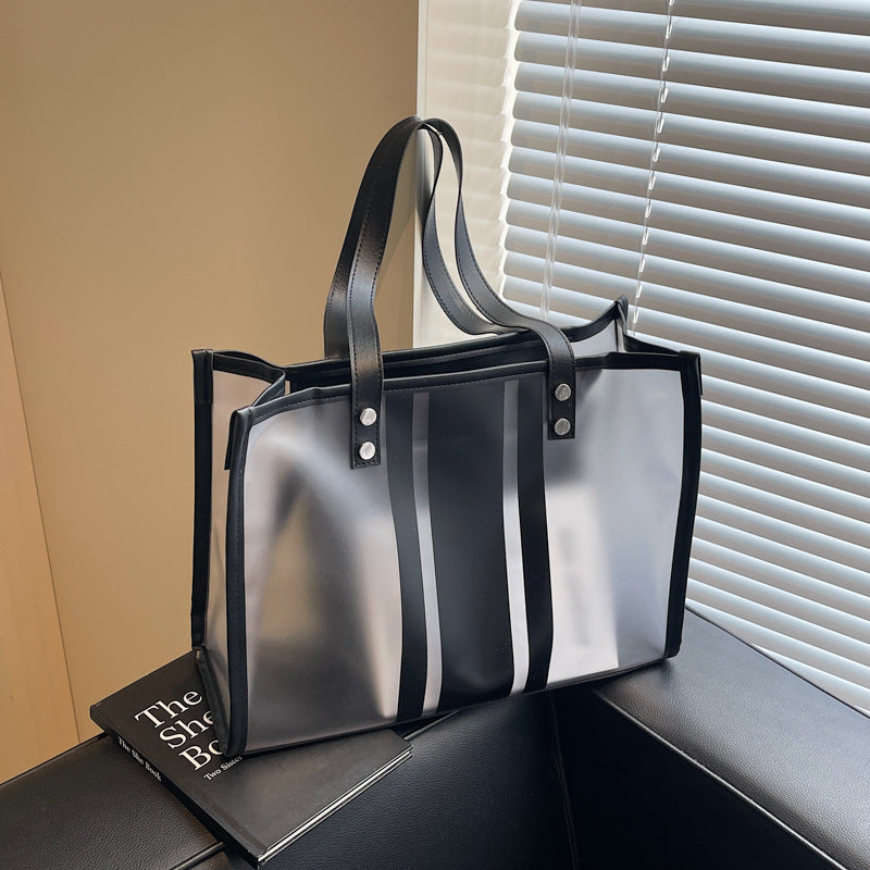 Stylish Clear Utility Tote Kalsten