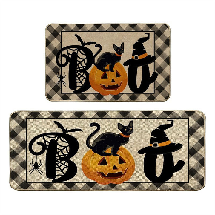 Halloween Themed Kitchen Mat Set