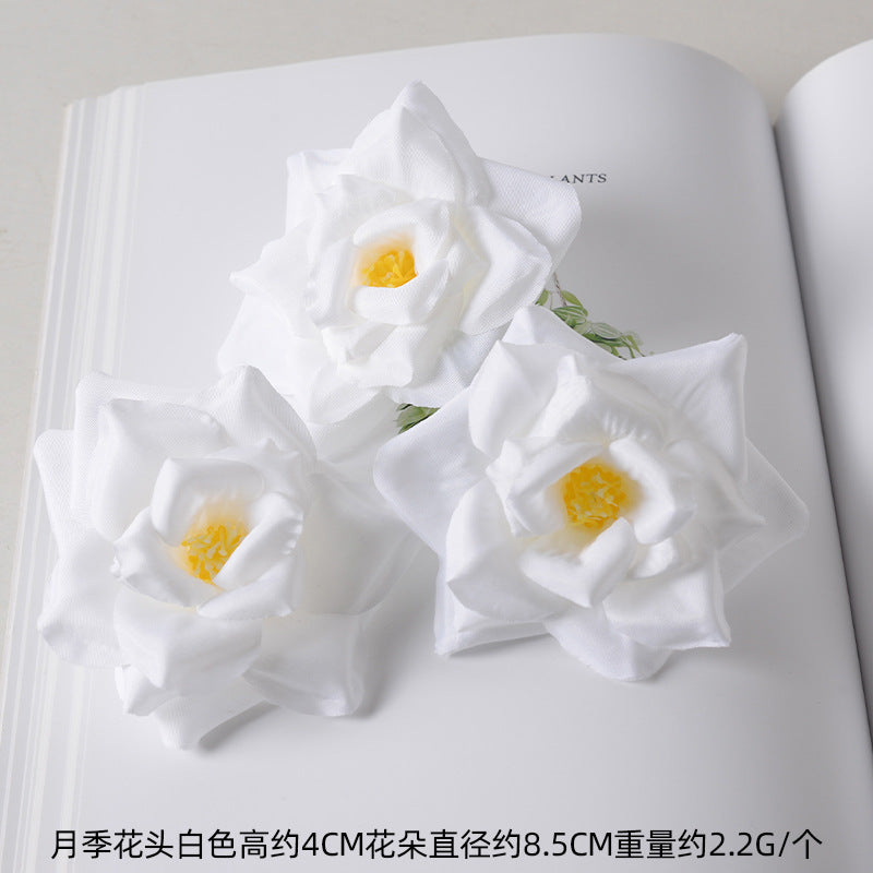 Floral Embellished Hair Clips