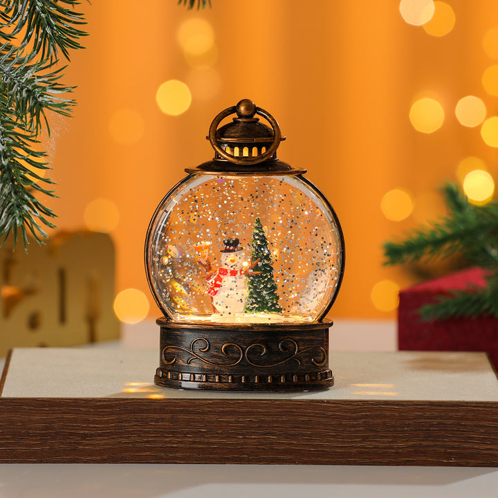 Decorative Snow Globe Lantern Kalsten