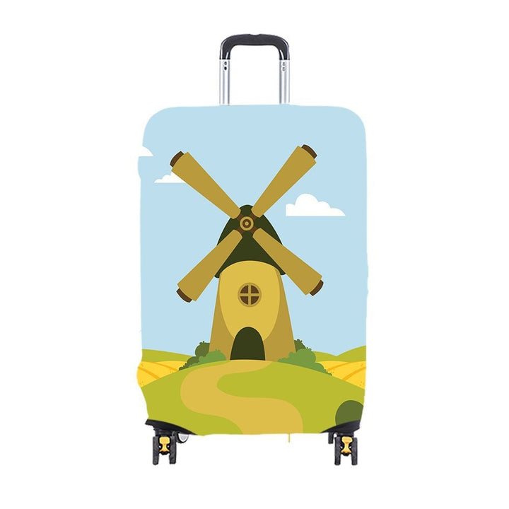 Women's Carry-on Suitcase in Urban Design Kalsten