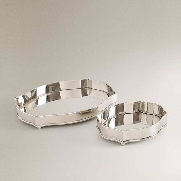 Decorative Metal Serving Tray