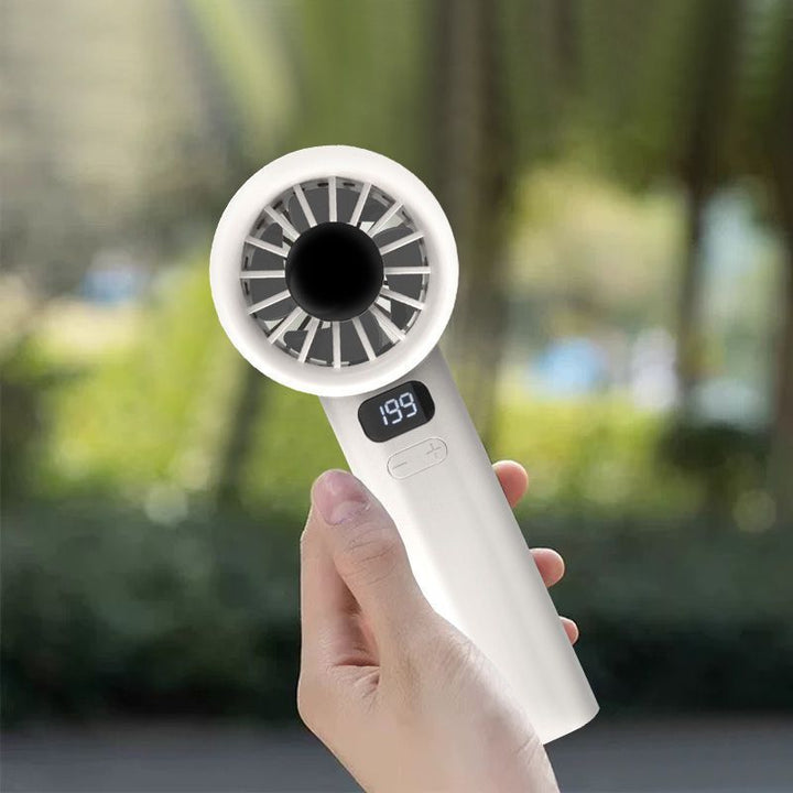 Women's portable USB mini fan with LCD display Kalsten