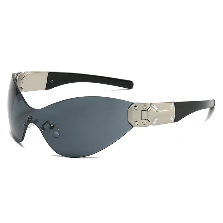 High-Performance Retro Shield Sunglasses Kalsten