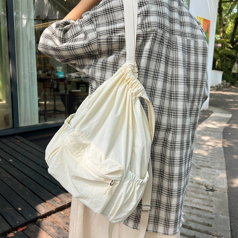 Drawstring Casual Backpack
