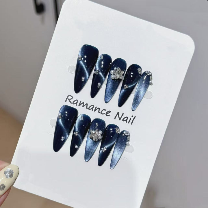 Decorative Press-On Nail Enhancements Kalsten