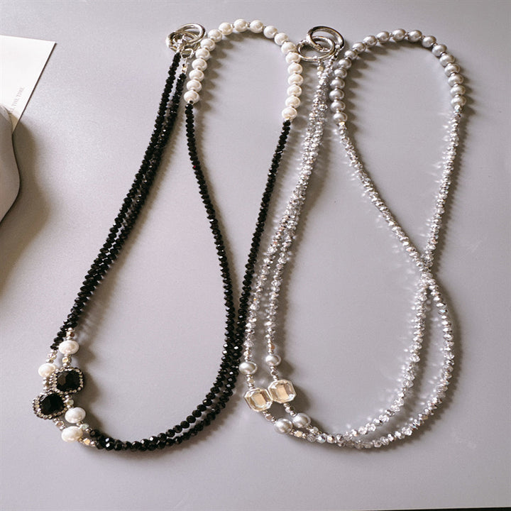 Elegant Beaded Statement Necklace Kalsten