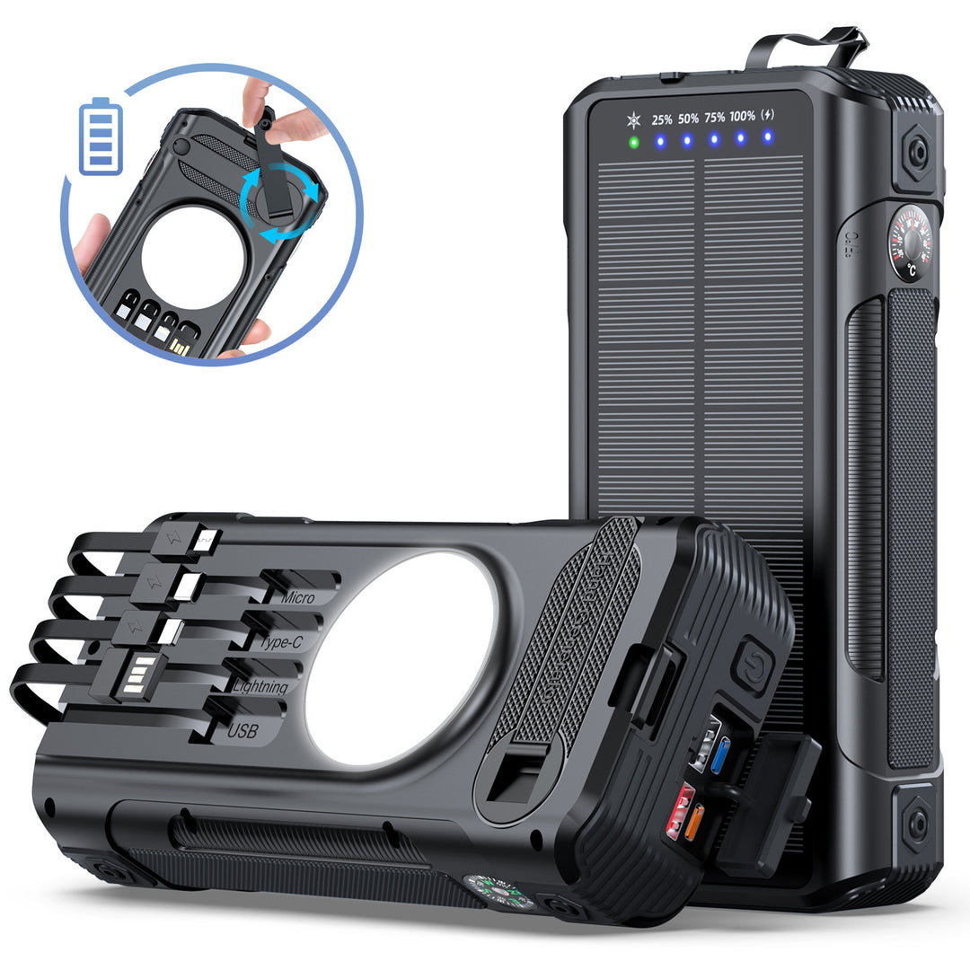 Multifunctional Solar Powerbank with LED Display Kalsten