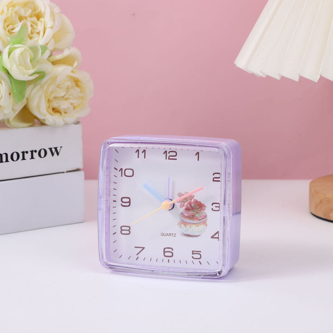 Funny desk clock in apple design Kalsten