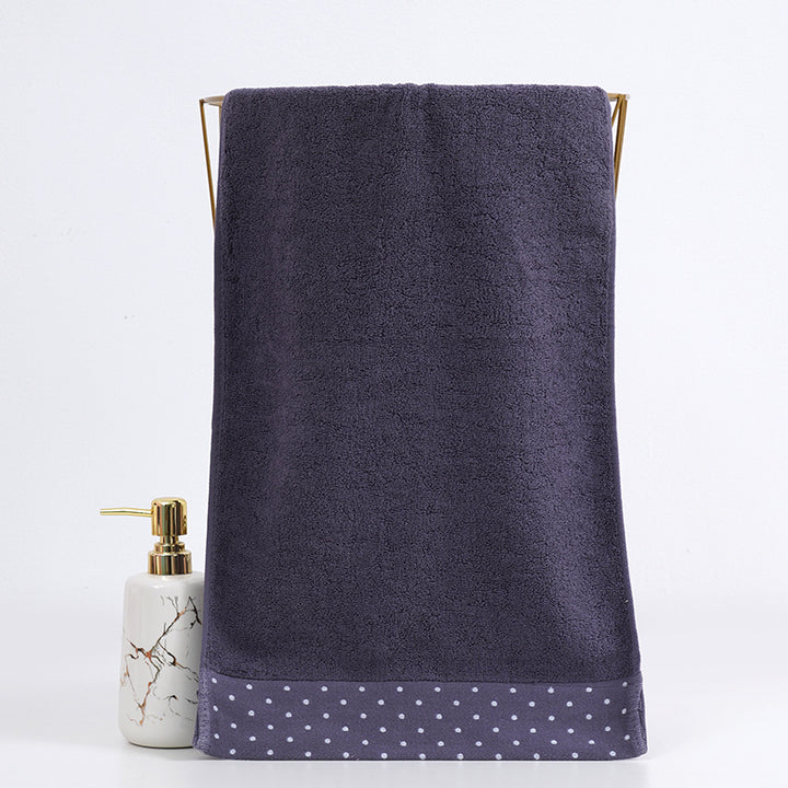 Terry Towel With Stylish Polka Dot Design Kalsten