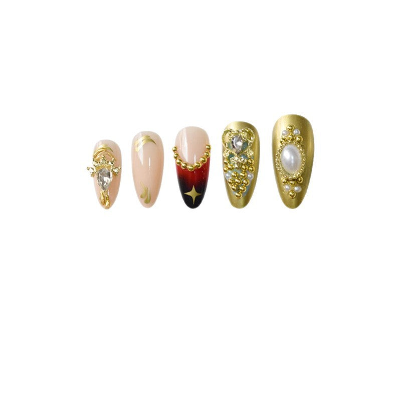 Artistic 3D Decorative Press-On Nails Kalsten