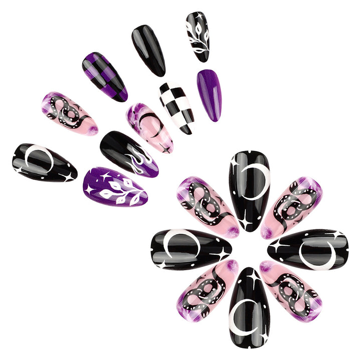 Artistic Checkerboard Nail Art Kalsten